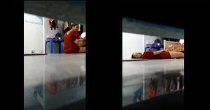 Quay lén nhân tình thủ dâm trong phòng